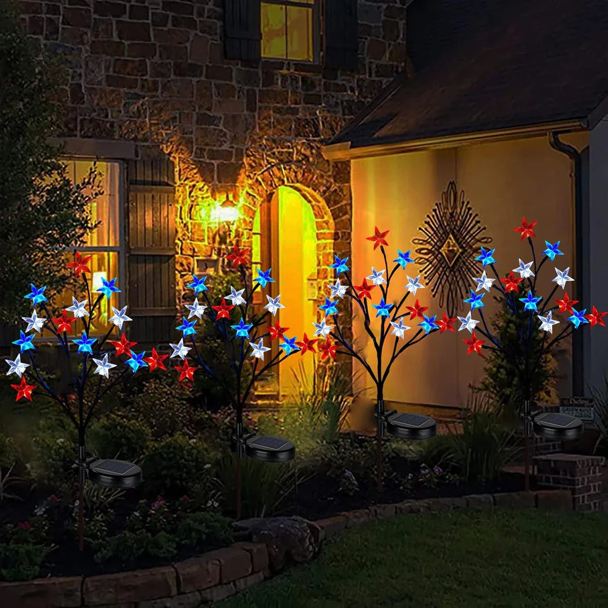 Starry Solar Festive Lights