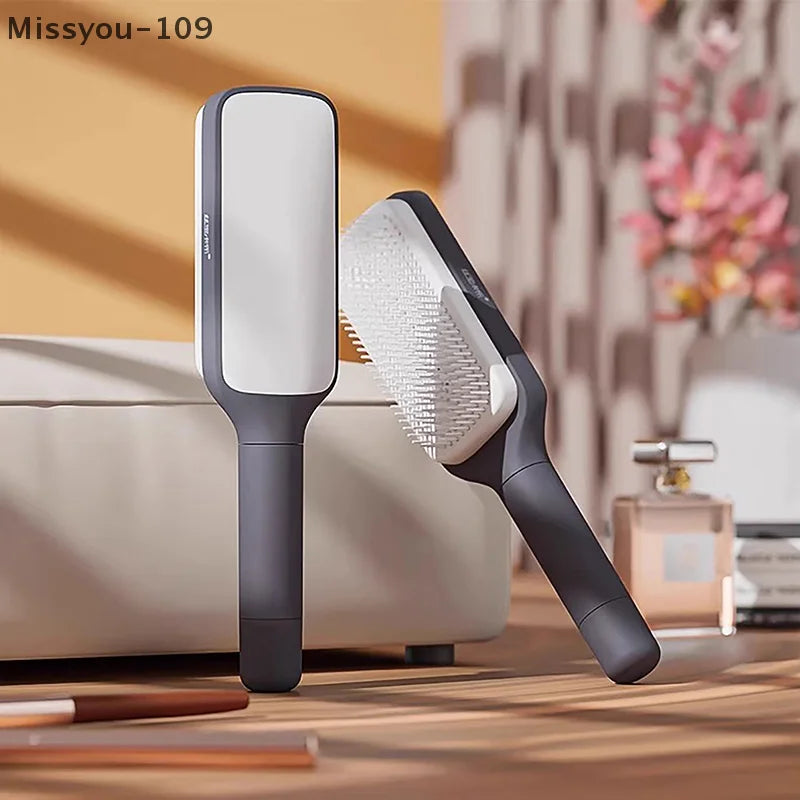 Effortless Self-Cleaning Hairbrush